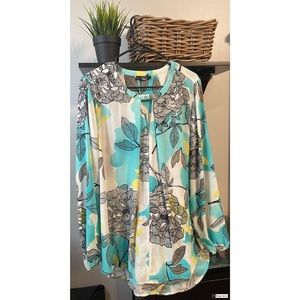 Alfani Floral Blouse